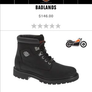 Harley Davidson Badlands Boots